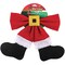 Christmas Door Decoration Santa Claus Boot Bow Fun Xmas Decor